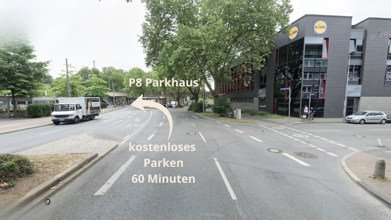 Parkmöglichkeiten in der Nähe der Praxis in Bochum